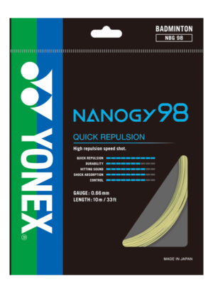 YONEX NANOGY98 BADMINTON STRINGS