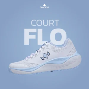 DIADEM COURT FLO WHITE/LIGHT BLUE CLAY