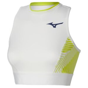 MIZUNO SET CROP TOP WHITE&FLYING SKIRT WHITE