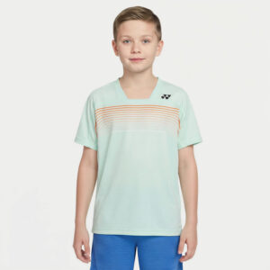 YONEX JR PRACTICE PRO T-SHIRT ICE BLUE