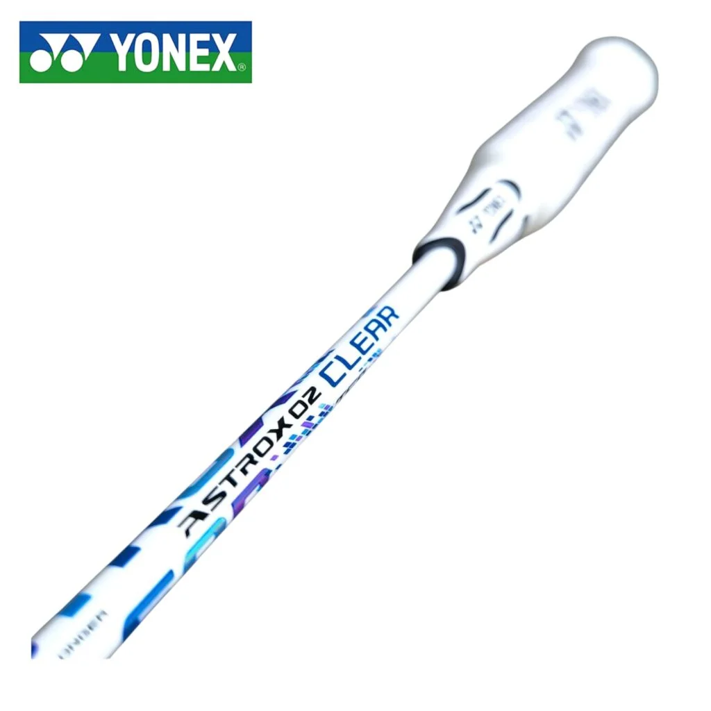 YONEX ASTROX 02 CLEAR BADMINTON RACKET WITH STRINGS - Image 3