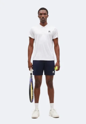 FILA HENLEY SHIRT TAAVI WHITE