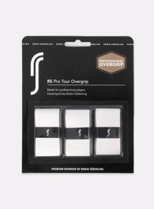 RS PRO TOUR OVERGRIP 3PK WHITE