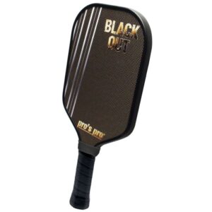 PRO'S PRO BLACKOUT PICKLEBALL RACKET