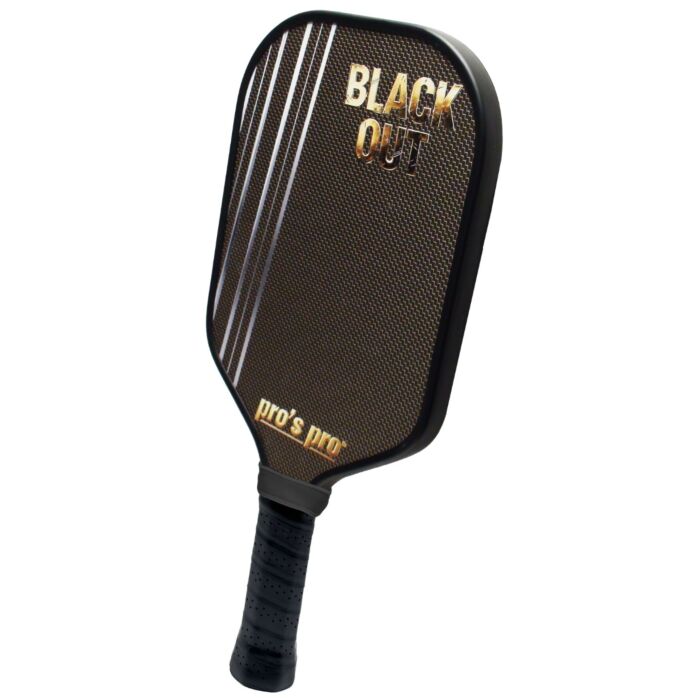 PRO'S PRO BLACKOUT PICKLEBALL RACKET
