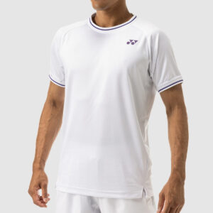 YONEX MEN CREW NECK SHIRT WHITE