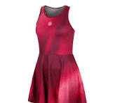 BIDI BADU FREEZE OUT DRESS DARK RED / PINK WITH SHORTS