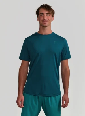 RS PERFORMANCE TEE DEEP TEAL MEN