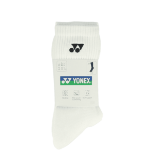 YONEX UNISEX SOCKS WHITE 3PCS